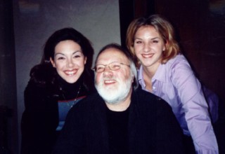 Ronnie Tutt and his two daughters at the Fan Club President Luncheon, he told a touching story that day. About Elvis and his daughter